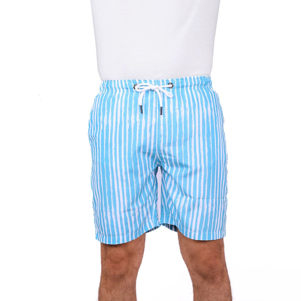 Sutra - Waterproof Printed short Striped