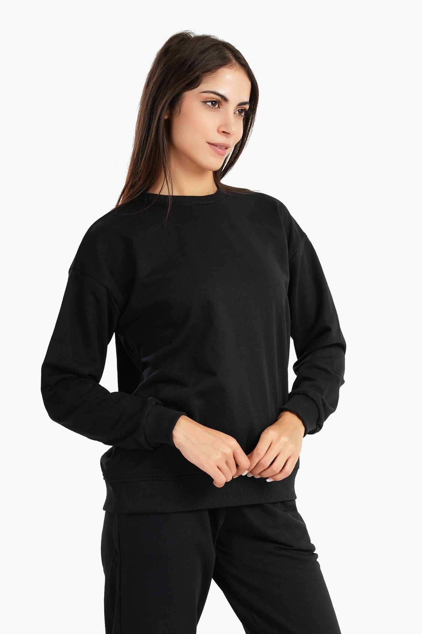 Carina -Off Shoulder Lounge Sweatshirt