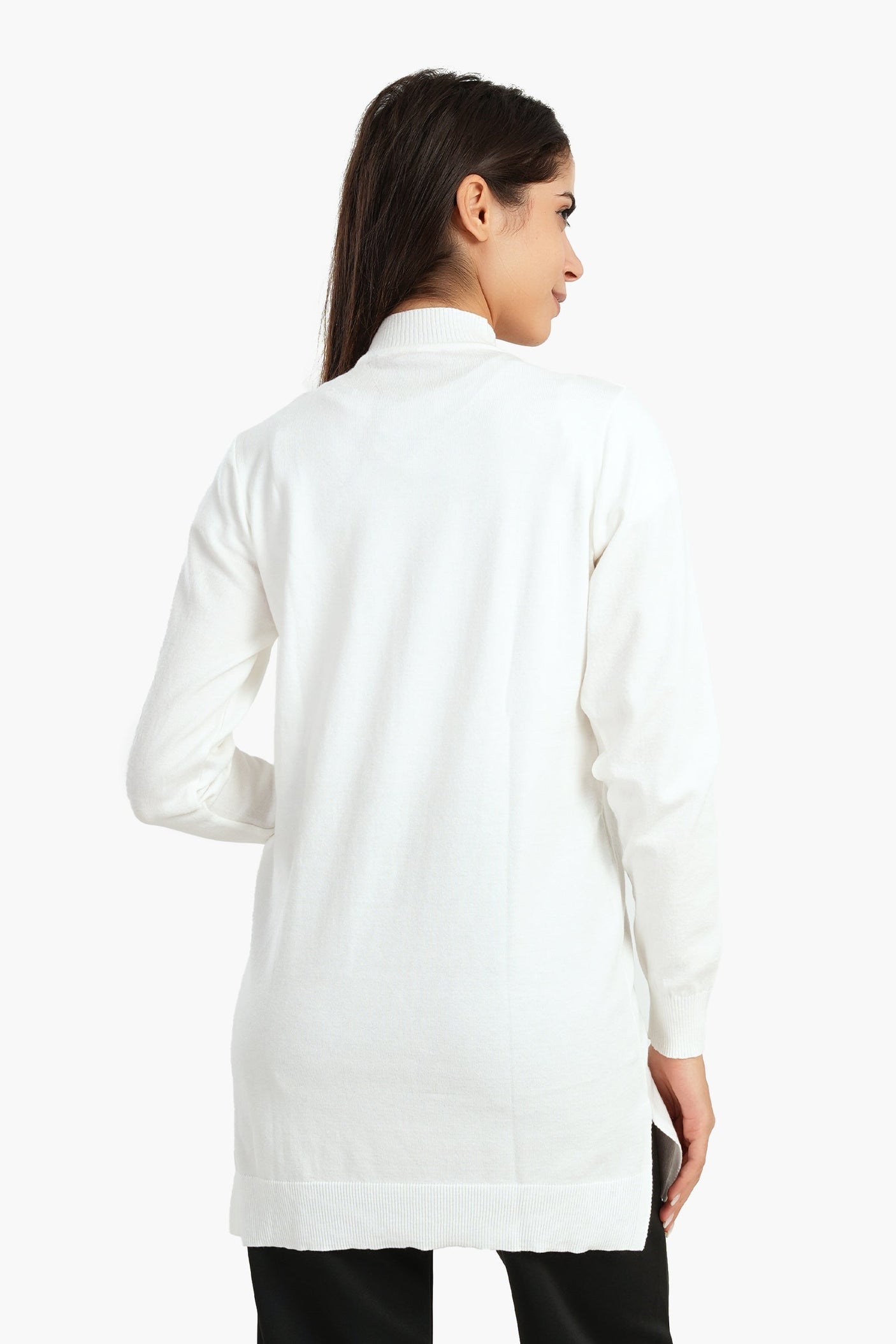 كارينا - بلوفر برقبة عالية  للنساء