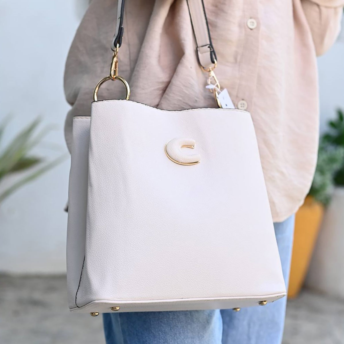 Booria - Women Hand Bag with Cross Hand