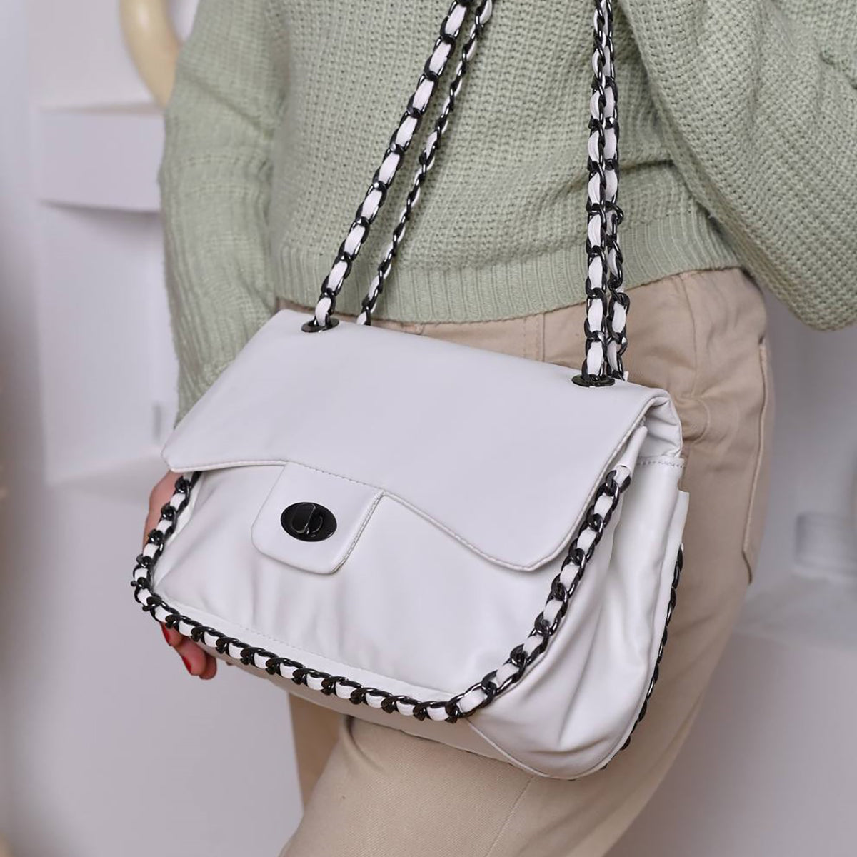 Booria - Women Hand Bag with Cross Hand