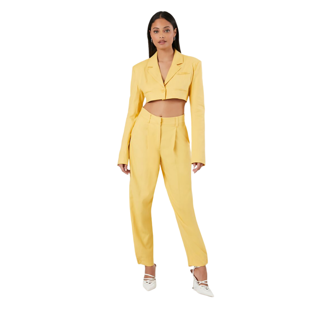 Forever 21 - Straight-Leg Trouser Pants - Sold by FIG