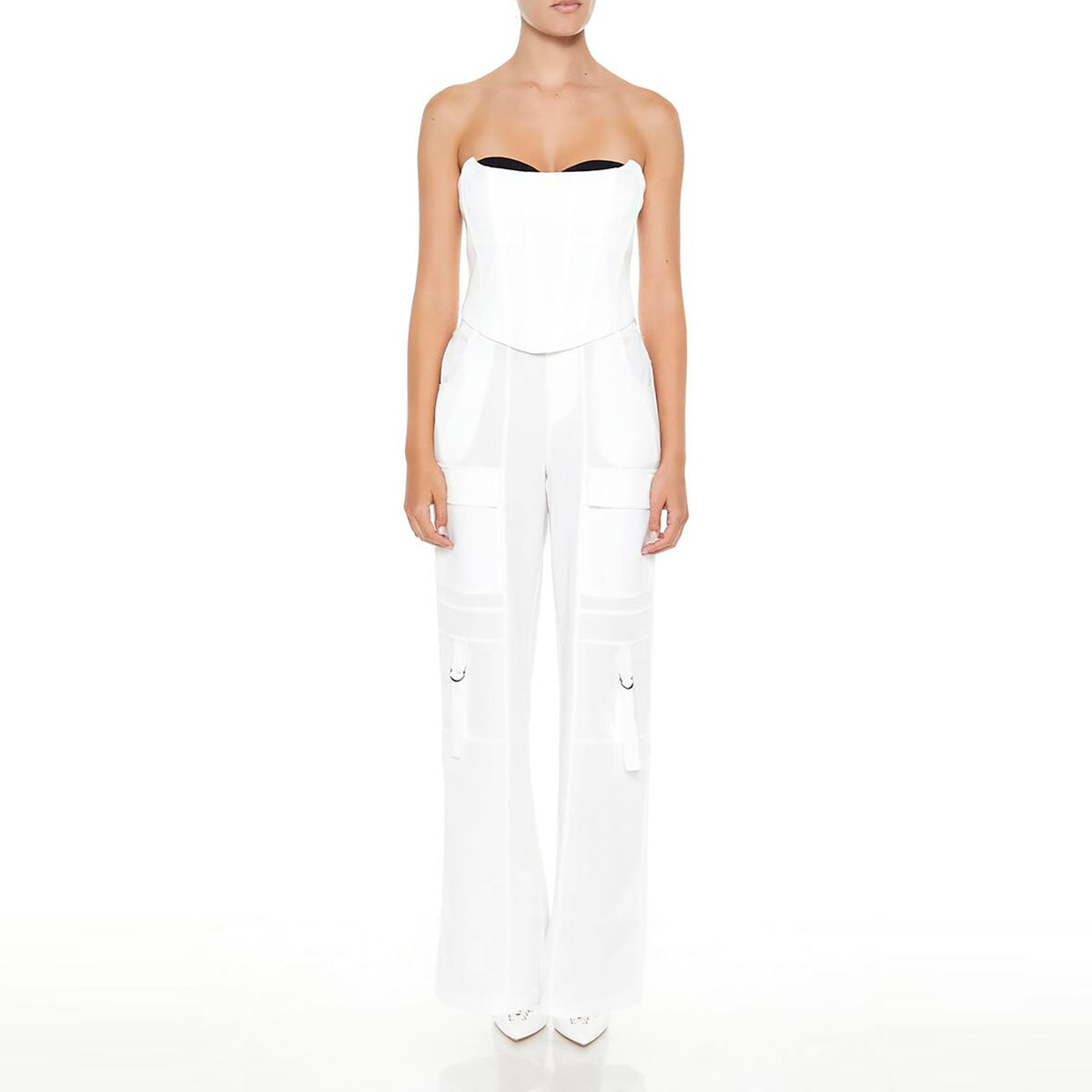 فور ايفر 21 - بنطلون باجي للنساء - بيعت من قبل اف اي جي