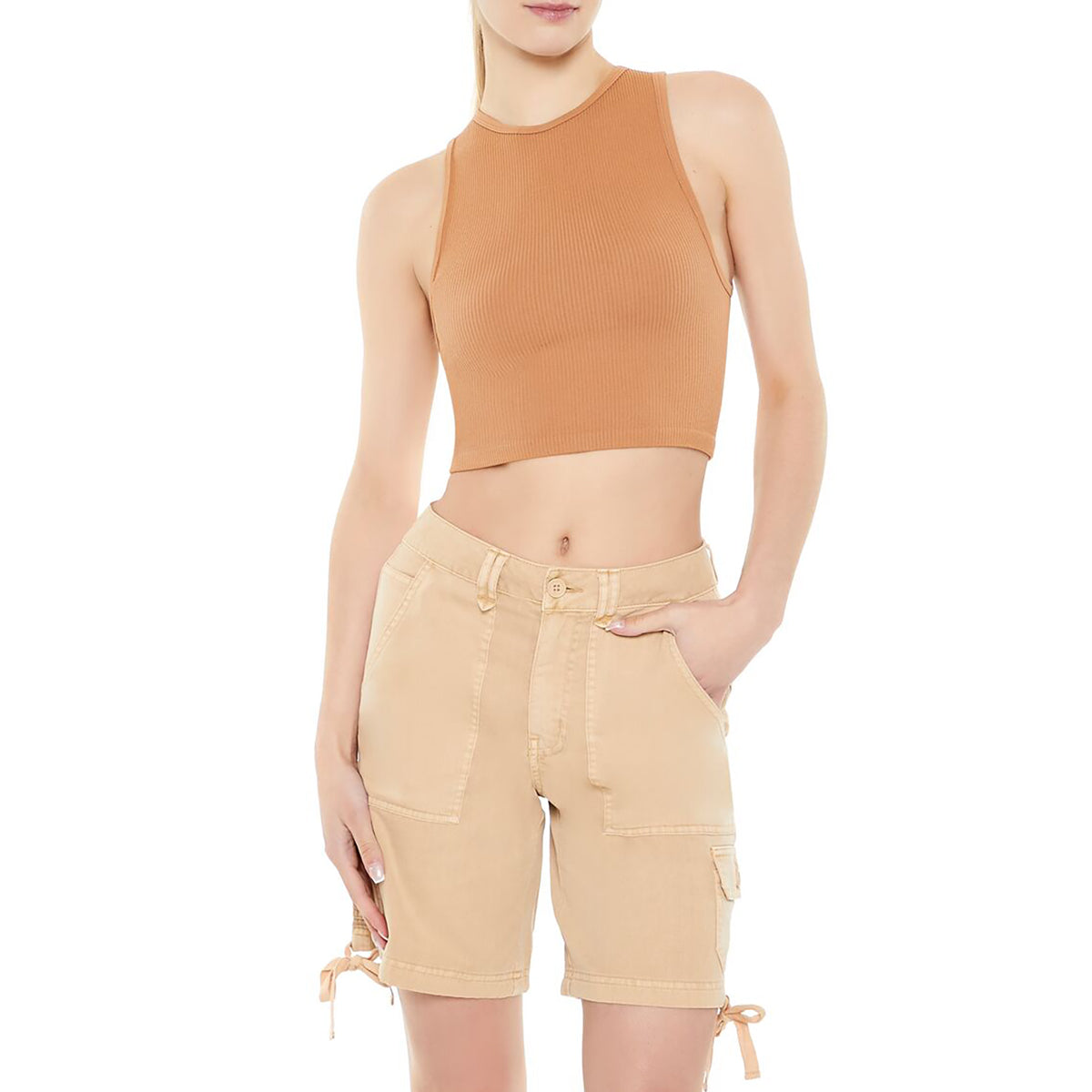 Forever 21 - Seamless Cropped Tank Top - Sold by FIG
