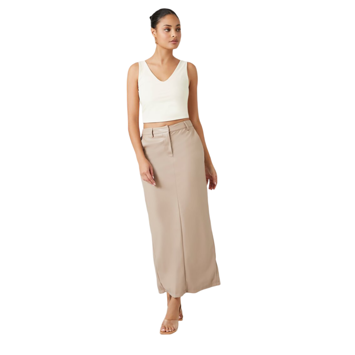 Forever 21 - Contour Sculpt Cropped Tank Top - Sold by FIG