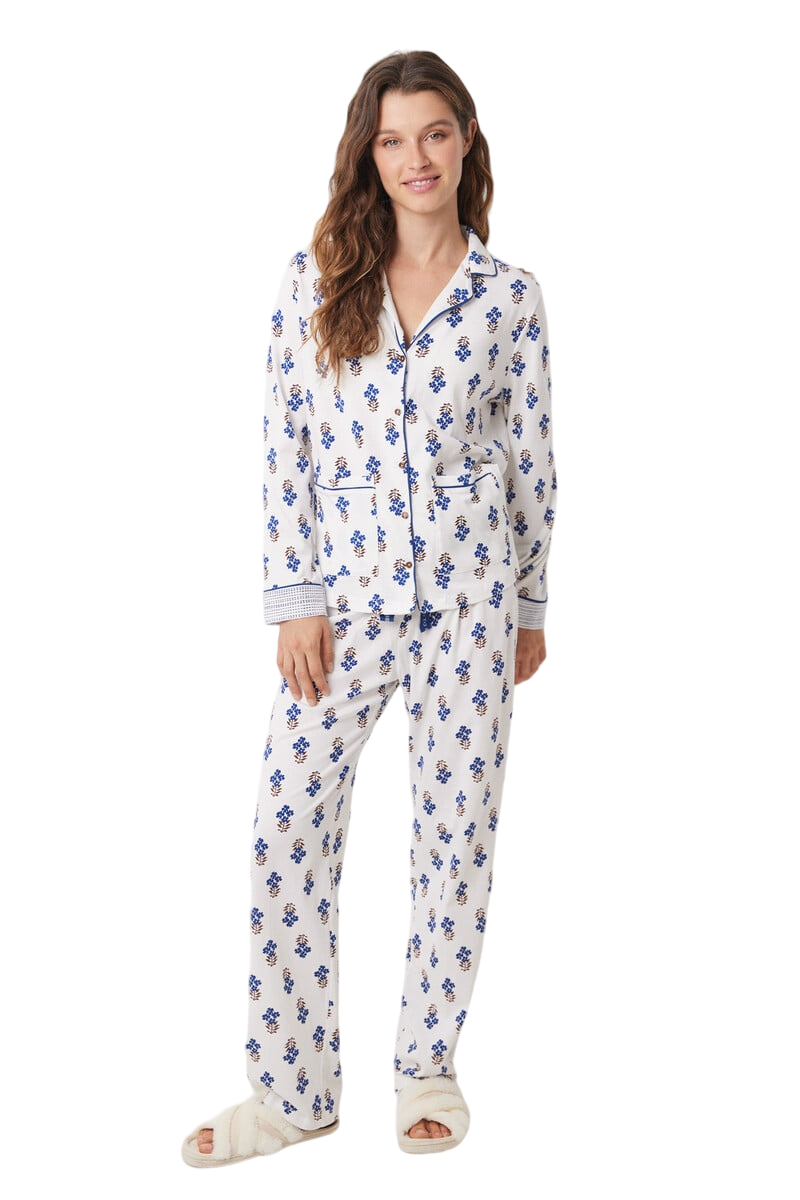 Women Secret - Floral Print Long Sleeve Pajamas for women - Sold by FIG