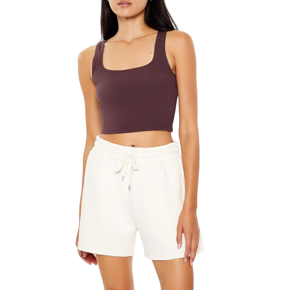 فور ايفر 21 - تانك توب قصير للنساء - بيعت من قبل اف اي جي