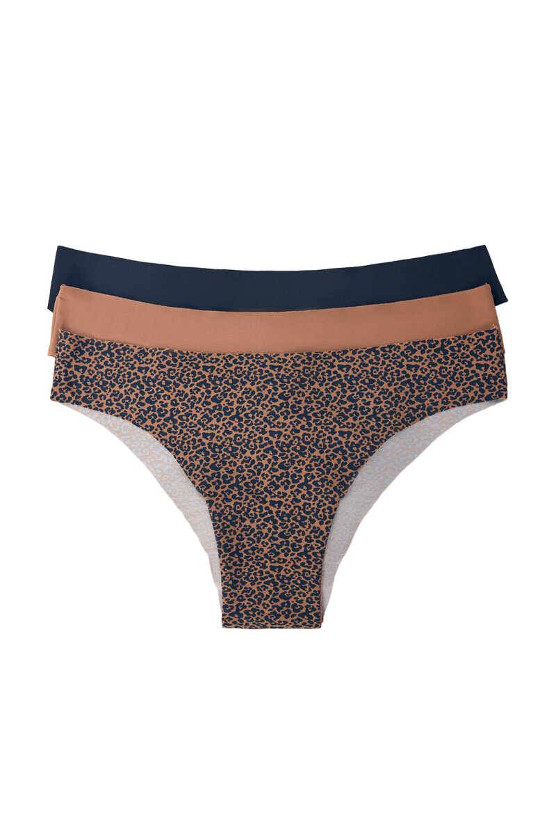 Women Secret - 3-Leopard Brazilian Panties for women - Sold by FIG
