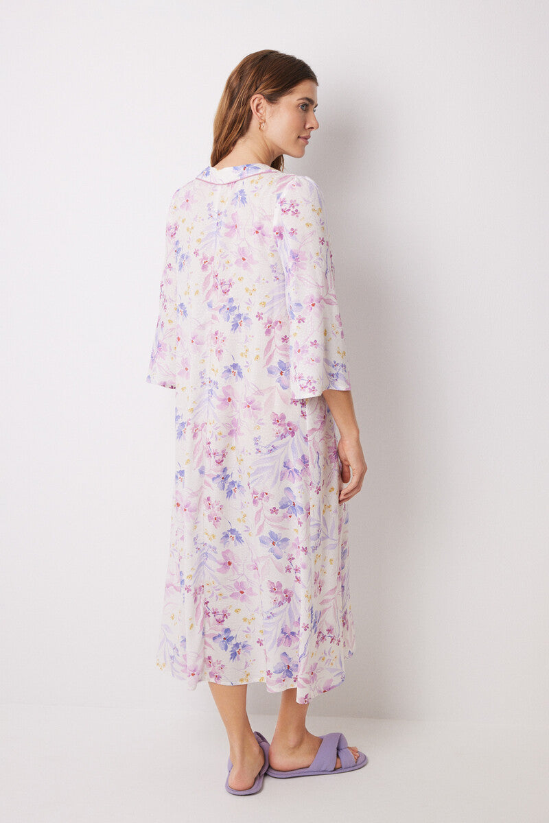 Women Secret - Floral Print Midi Nightgown for women - Sold by FIG