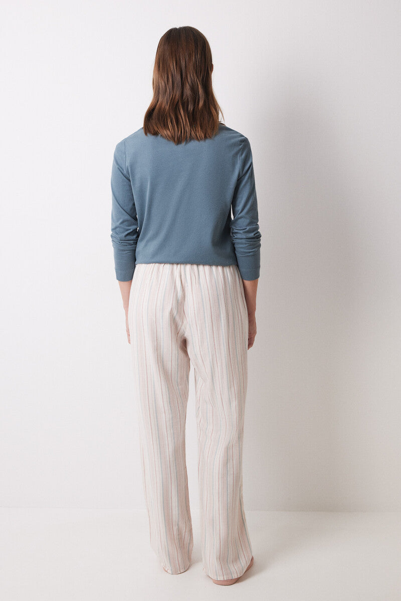 Women Secret - Long Stiped Print Pajamas Pants for women - Sold by FIG