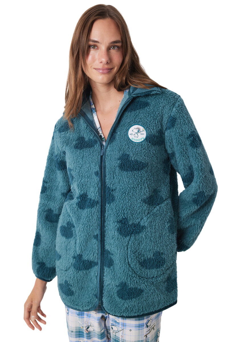 Women Secret - Snoopy Sheepskin Short Robe for women - Sold by FIG