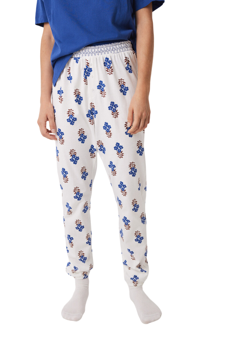 Women Secret - Flower Print Skinny Long Pajamas Pants for women - Sold by FIG