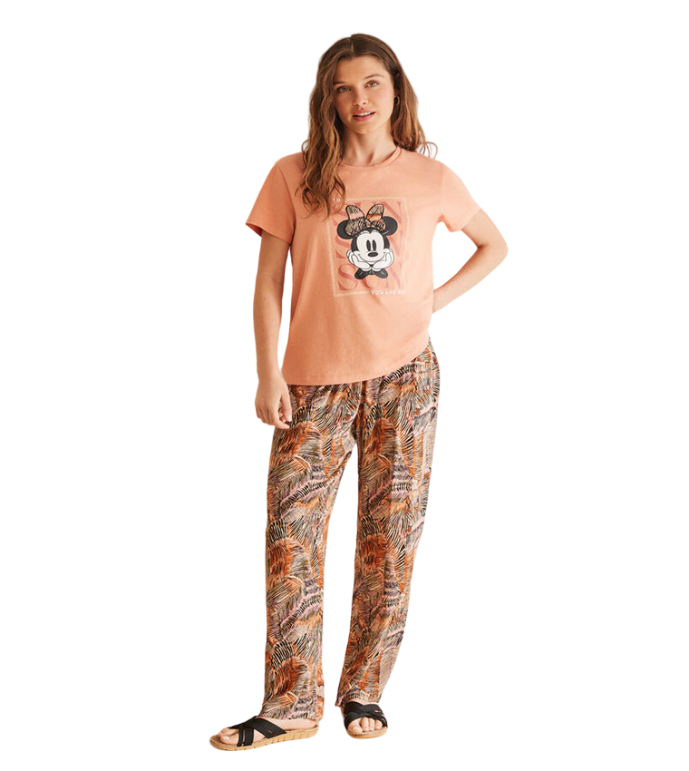 Women Secret - Printed Long Pants Pyjama Set for women - Sold by FIG