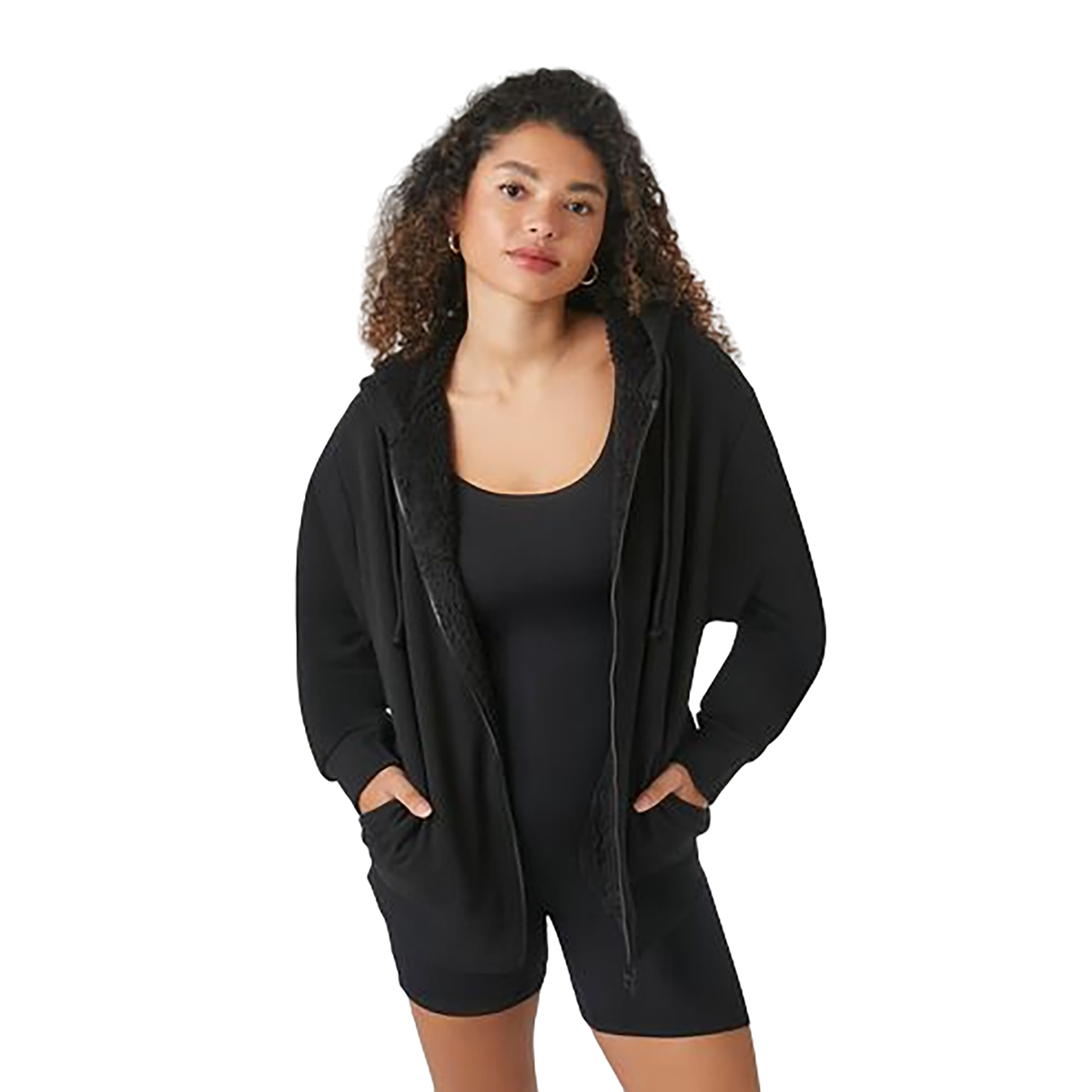 Forever 21 - Fleece Zip-Up Hoodie - Sold by FIG