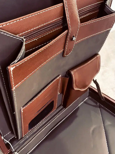 Leazus - Leather classic Havan - Bag men