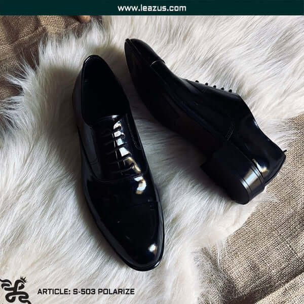 Leazus - Vernis Classic shoes - S-503 Black