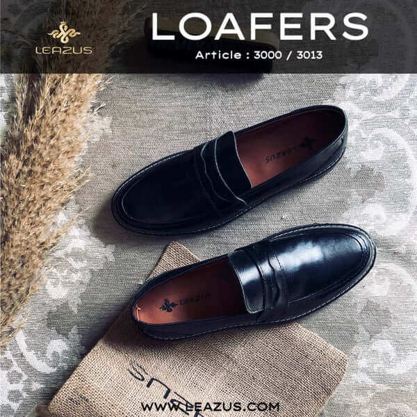 Leazus - Leather Loafer shoes - 3013