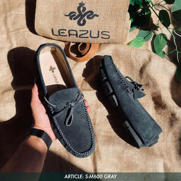 Leazus - LEATHER MOCCASIN SHOES - S-M600