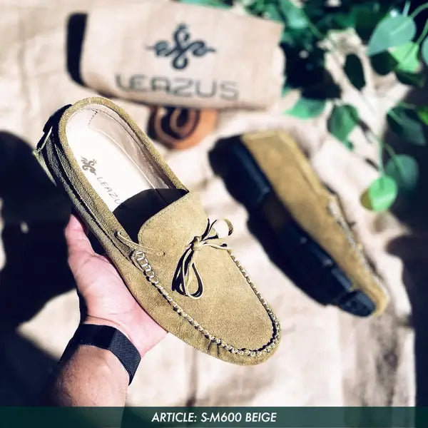 Leazus - LEATHER MOCCASIN SHOES - S-M600