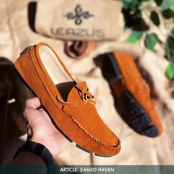 Leazus - LEATHER MOCCASIN SHOES - S-M600