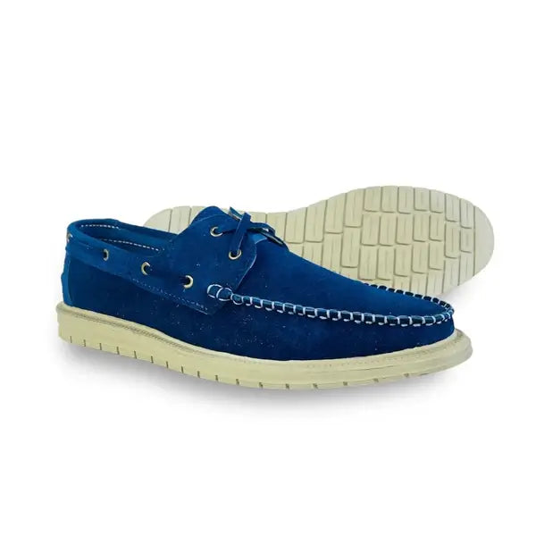 Leazus - Suede Casual Shoes - S-SPAGU Blue