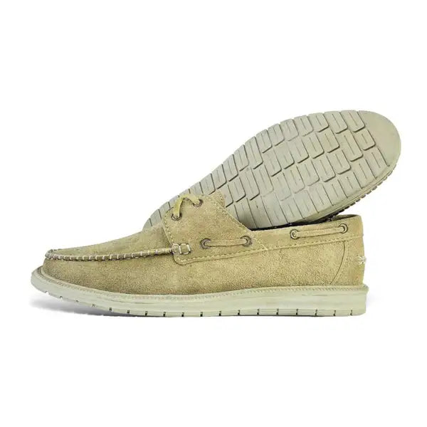 Leazus - Leather Suede Casual Shoes - S-SPAGU BEIGE