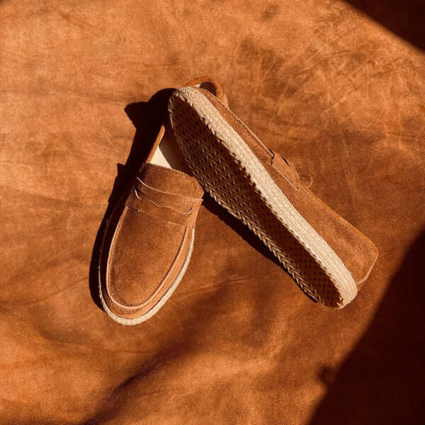 Leazus - CANVAS LOAFER - S-102 BROWN