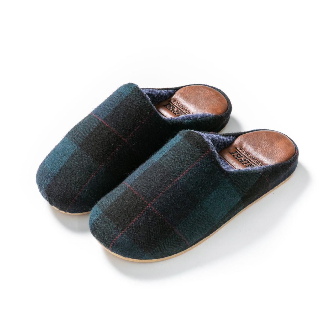 Kix Shoe - Clog with a plaid pattern for men