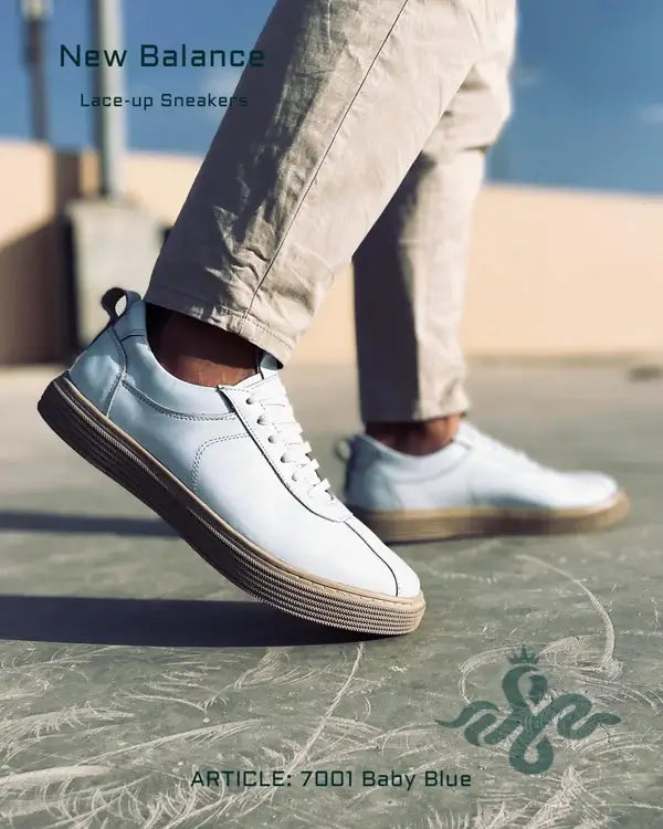 Leazus - New Balance Flat Sneaker - 7001 BABY BLUE