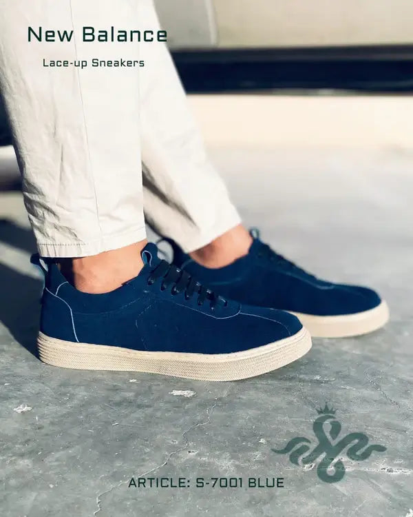 Leazus - New Balance Flat Sneaker - S-7001 BLUE