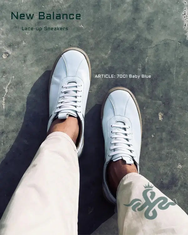 Leazus - New Balance Flat Sneaker - 7001 BABY BLUE