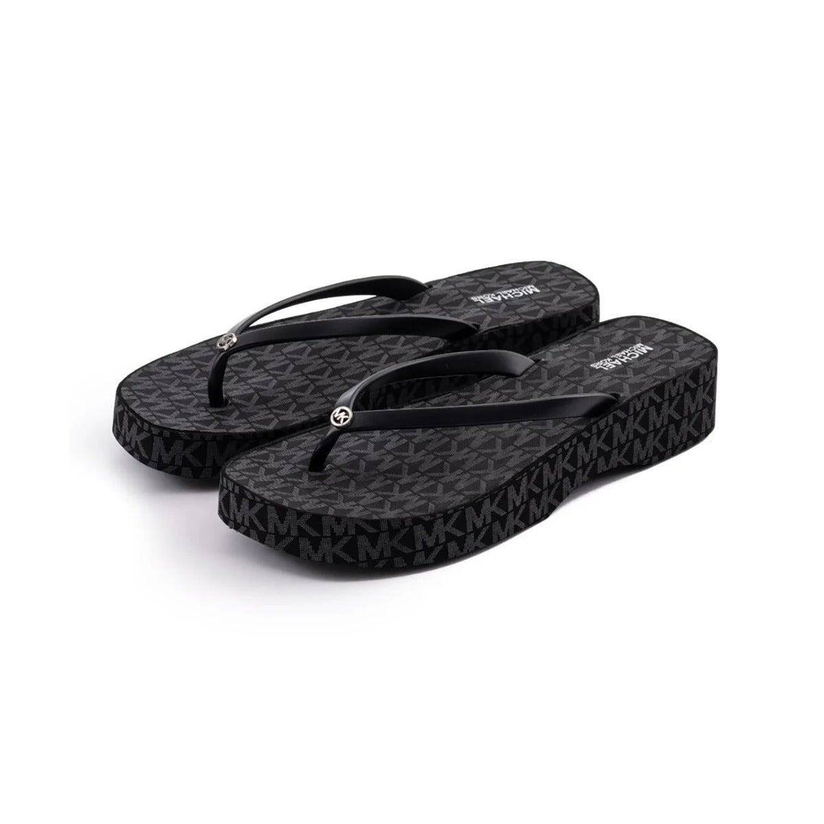 مايكل كورس - شبشب سهل الأرتداء مطبوع بشعار الماركة للنساء