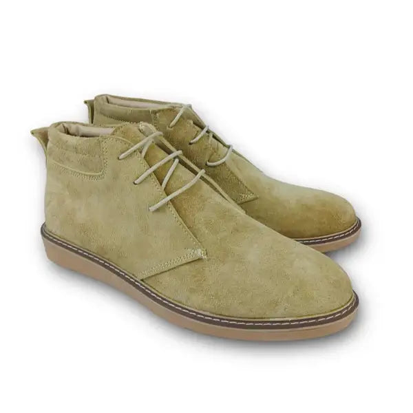 Leazus - Suede Flat Ankle Boot - S-8001