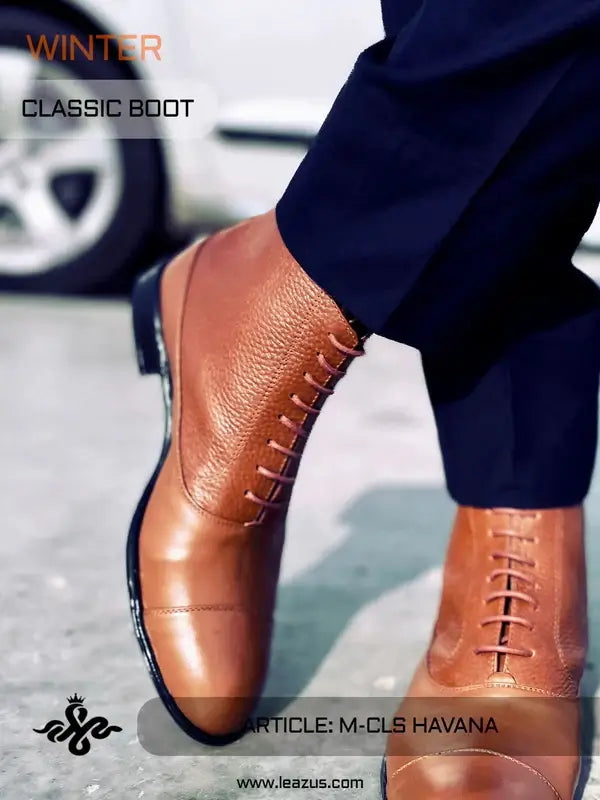 Leazus - LEATHER CLASSIC BOOT - M-CLS