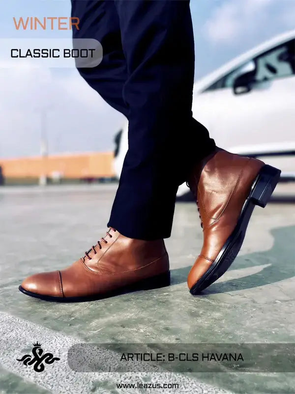 Leazus - LEATHER CLASSIC BOOT - B-CLS