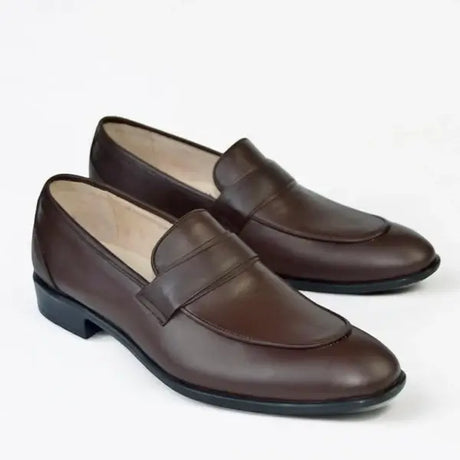 Leazus - Moc toe Classic Brown Shoes