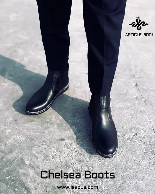 Leazus - CHELSEA BOOT - 5001 BLACK