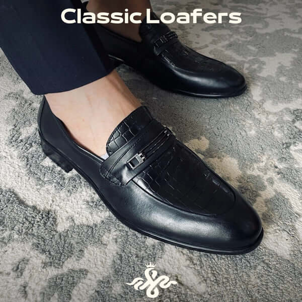 Leazus - Classic Loafer Black - 1003