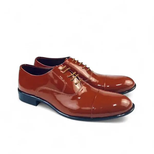 Leazus - Vernis Classic shoes - S-503 HAVANA