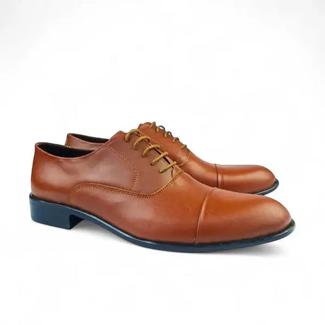 Leazus - Derby Classic shoes - 503 Havana