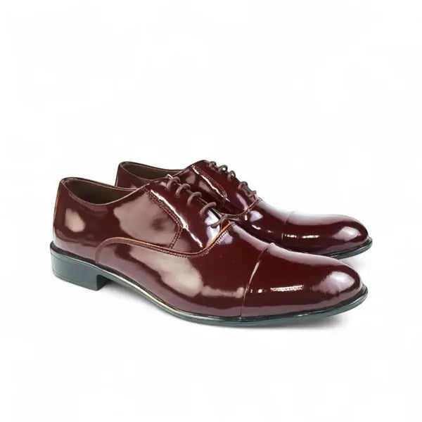 Leazus - Vernis Classic shoes - S-503 Burgundy