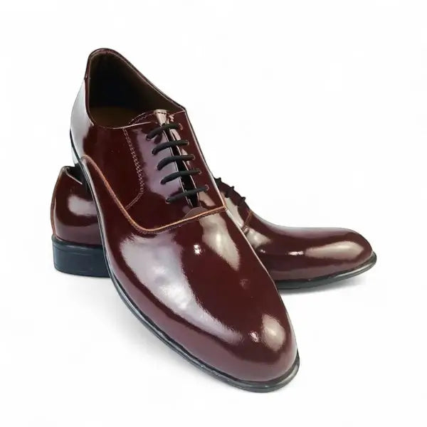Leazus - Vernis Classic Shoes - SS-510 Burgundy