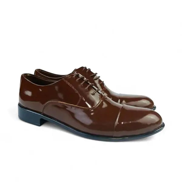 Leazus - Vernis Classic shoes - S-503 Brown