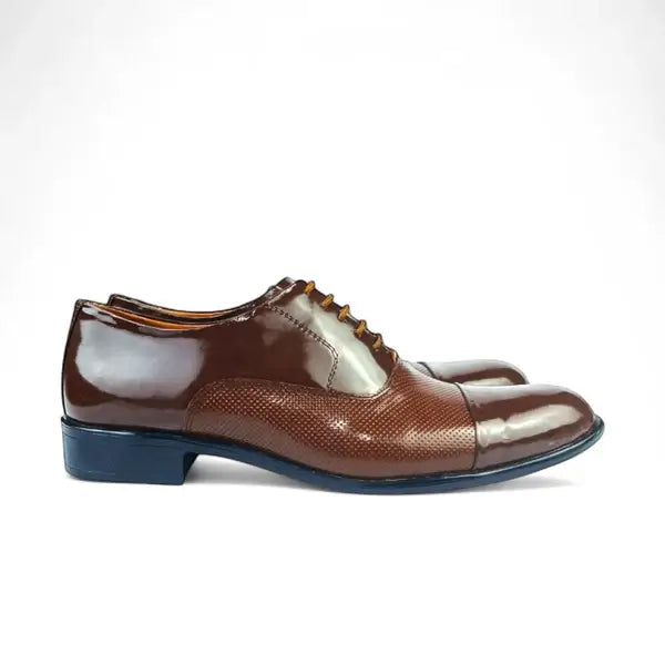Leazus - Vernis Derby shoes - MS-503 Brown