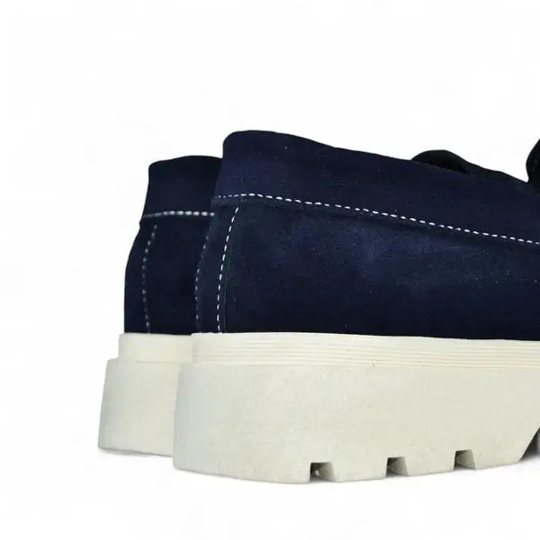 Leazus Whitford Loafer - Navy Blue