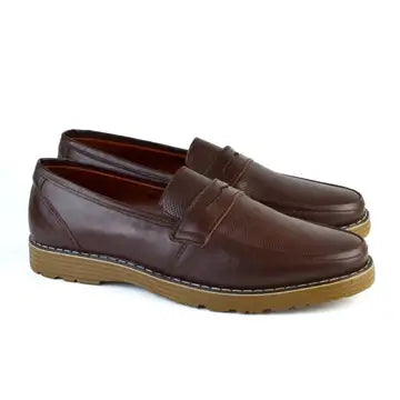 Leazus - Leather Loafer shoes - 3011