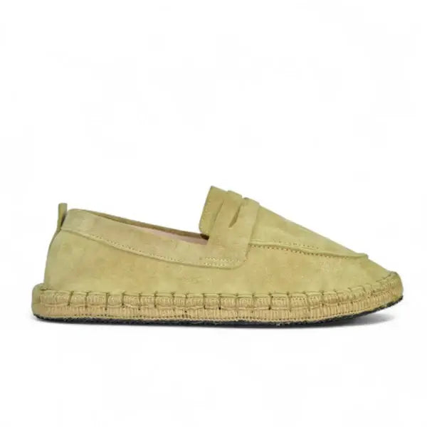 Leazus - Leather Cangro Espadrilles - Beige