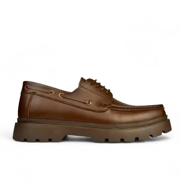 Leazus Maximo Shoes- Brown