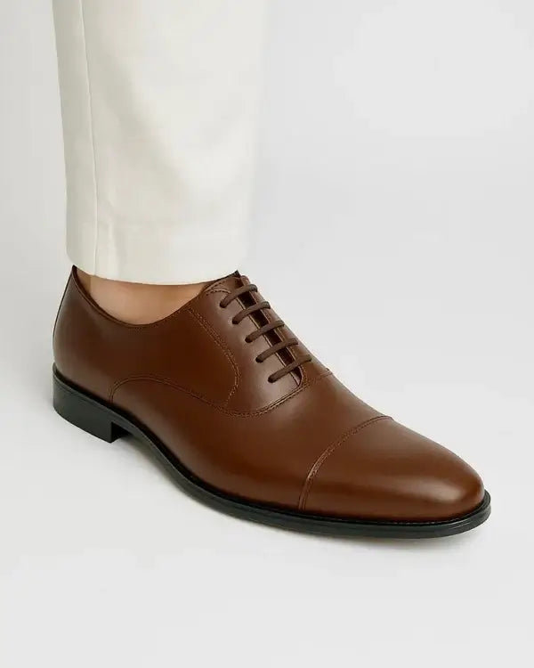 Leazus - Derby Classic shoes - 503 Brown