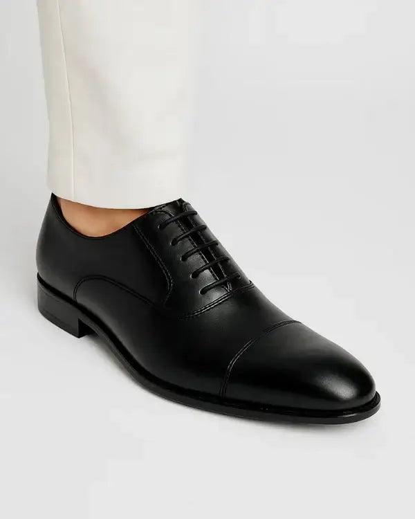 Leazus - Derby Classic shoes - 503 Black